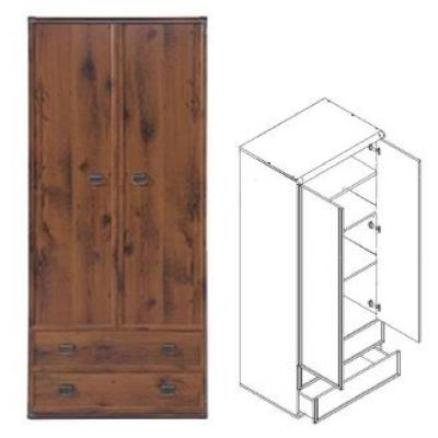 Шкаф с полками